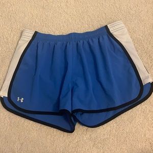 Blue Under Armour Running Shorts, size Medium